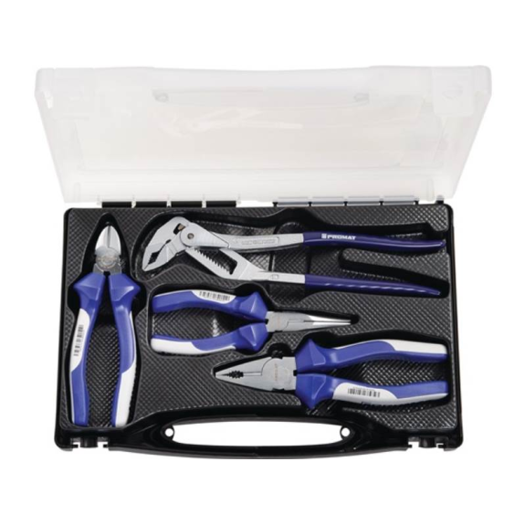Zangensatz Inhalt 4 teilig verchromt Kunststoffkoffer Zangensatz Inhalt 4 teilig verchromt Kunststoffkoffer-Beschreibung lesen