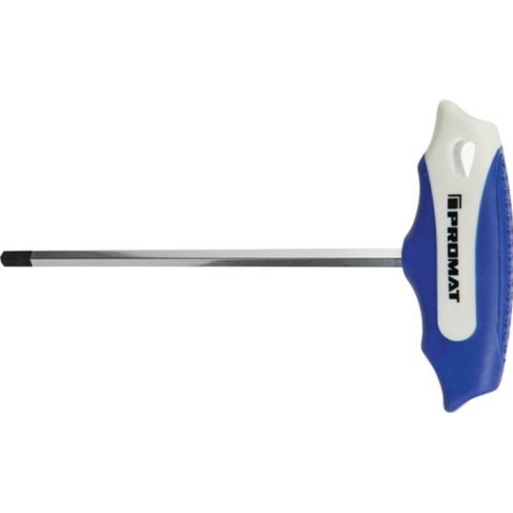 Stiftschlüssel mit Quergriff  Schlüsselweite 5 mm Klingenlänge 100 mm S2-Beschreibung lesen
