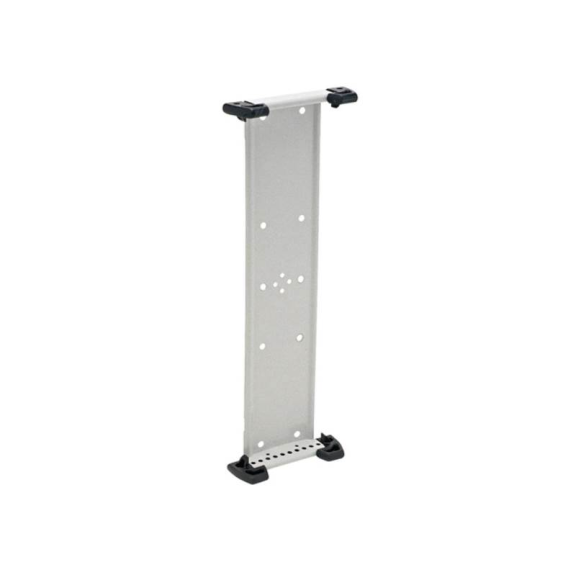 214000 Wandhalter  ohne Sichttafeln lichtgrau f.10 Sichttafeln DIN A4-Beschreibung lesen