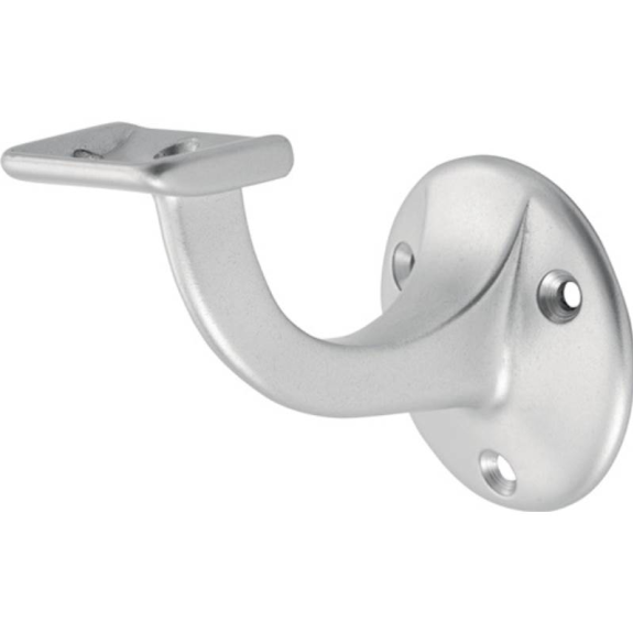 HER 3502-01E Handlaufträger 3502 Aluminium silberfarbig eloxiert Durchmesser-Beschreibung lesen