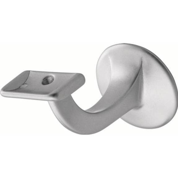3508-01E Handlaufträger 3508 Aluminium silberfarbig eloxiert Durchmesser-Beschreibung lesen