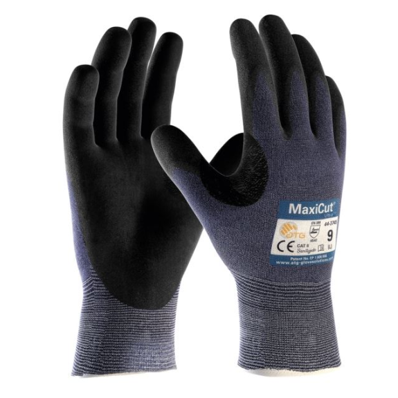 MaxiCut Ultra 2495_9 Gr.9  (44-3745) Schnittschutz-Strickhandschuhe, Nitril-Beschreibung lesen