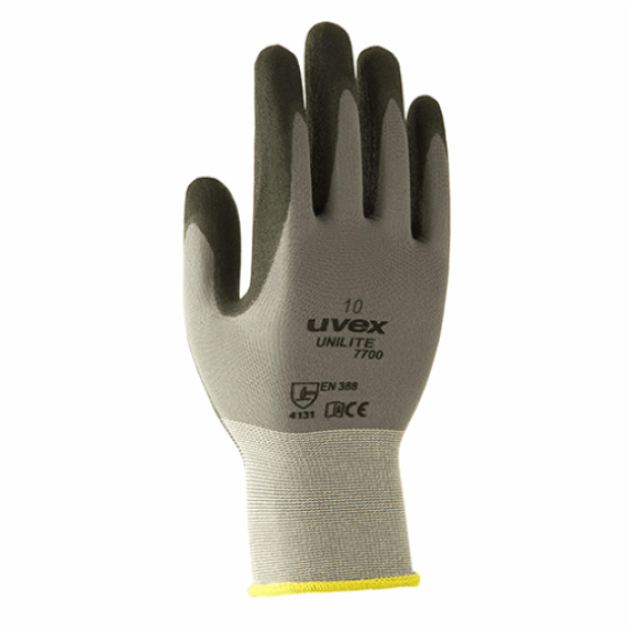 6058508 Schutzhandschuhe unilite Strick Nitril NBR Größe 8-Beschreibung lesen