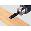 1 escofina de perfil para madera cil.   12 x 35 mm