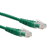 Cordon ROLINE Cat.6 (Classe E) UTP, vert, 5 m Cordon ROLINE Cat.6 (Classe E) UTP, vert, 5 m