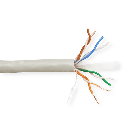 VALUE UTP Kabel Kat.6 (Class E), Massivdraht, Eca, 300 m-Beschreibung lesen