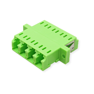ROLINE Coupleur FO LC quadruple, Multimode, OM5, Z-Lire la description