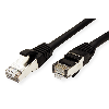 VALUE Patchkabel Kat.6 (Class E) S/FTP (PiMF), LSOH, schwarz, 3 m