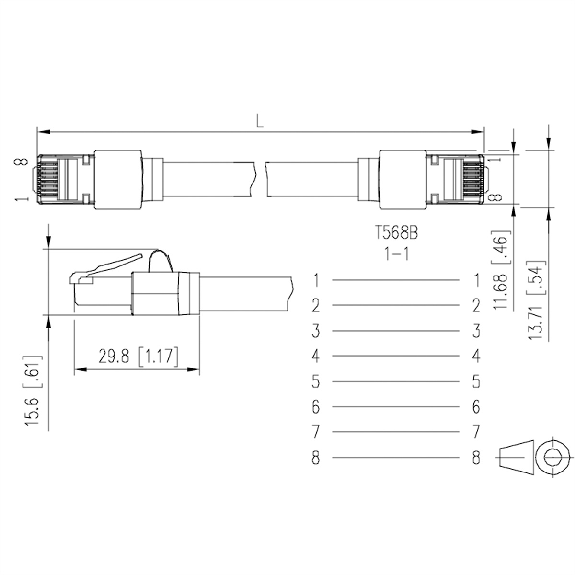 METZ CONNECT Patchkabel 6kV Flex500 Outdoor, schwarz, 0,5 m-Beschreibung lesen