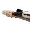 EasyLan DualBoot LED Patchkabel RJ45 S/FTP Kat.6 (Class E), mit saCon Stecker, LSOH, grau, 0,5 m