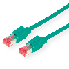 Cordon DRAKA Cat.6 (Classe E) S/FTP H, vert, 7 m