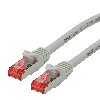 ROLINE Patchkabel Kat.6 S/FTP (PiMF), Component Level, LSOH, grau, 3 m