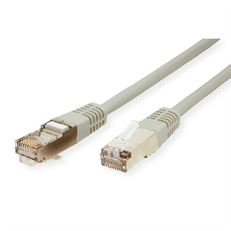 Cordon ROLINE Cat.5e (Classe D) FTP, gris, 5 m-Lire la description