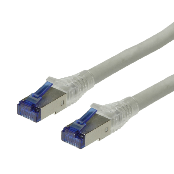Cordon ROLINE Cat.6A (Classe EA) S/FTP (PiMF) solide, gris, 20 m Cordon ROLINE Cat.6A (Classe EA) S/FTP (PiMF) solide, gris, 20 m-Lire la description