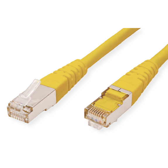 ROLINE Patchkabel Kat.5e (Class D) FTP, gelb, 5 m ROLINE Patchkabel Kat.5e (Class D) FTP, gelb, 5 m-Beschreibung lesen