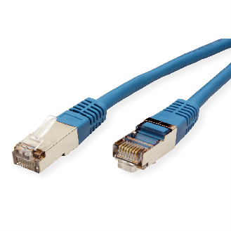 Cordon ROLINE Cat.5e (Classe D) FTP, bleu, 5 m-Lire la description