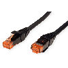 ROLINE Patchkabel Kat.6 UTP, Component Level, LSOH, schwarz, 2 m ROLINE Patchkabel Kat.6 UTP, Component Level, LSOH, schwarz, 2 m