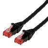 ROLINE Patchkabel Kat.6 UTP, Component Level, LSOH, schwarz, 2 m ROLINE Patchkabel Kat.6 UTP, Component Level, LSOH, schwarz, 2 m