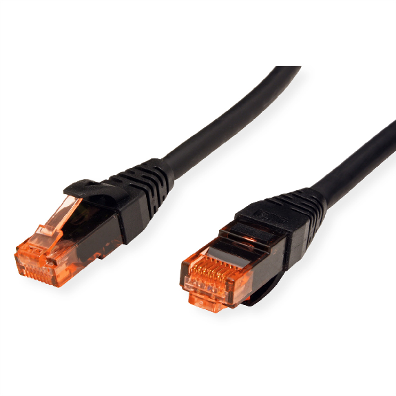 ROLINE Patchkabel Kat.6 UTP, Component Level, LSOH, schwarz, 2 m ROLINE Patchkabel Kat.6 UTP, Component Level, LSOH, schwarz, 2 m-Beschreibung lesen
