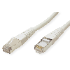 Cordon ROLINE Cat.6 (Classe E) S/FTP (PiMF), gris, 1,5 m
