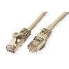Câble VALUE Cat.7 S/FTP, avec connecteurs RJ45 (500MHz / Classe EA), gris, 5 m