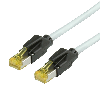 Cordon DRAKA Cat.6A (Classe EA) UC900 / HIROSE TM31, gris, 2 m