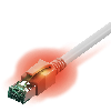 Cordon EasyLan DualBoot LED Cat.6A (Classe EA) S/FTP, LSOH, blanc, 7 m