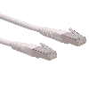ROLINE Patchkabel Kat.6 (Class E) S/FTP (PiMF), weiß, 5 m