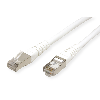 ROLINE Patchkabel Kat.6 (Class E) S/FTP (PiMF), weiß, 5 m
