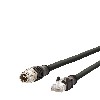 METZ CONNECT Verbindungsleitung M12 ST-RJ45 ST, 4-polig X-kodiert, schwarz, 10 m
