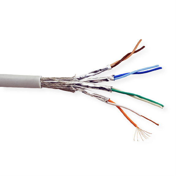 ROLINE S/FTP-(PiMF-) Kabel Kat.6 (Class E) Litze, 300m ROLINE S/FTP-(PiMF-) Kabel Kat.6 (Class E) Litze, 300m-Beschreibung lesen