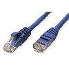 Cordon VALUE Cat.6A (Classe EA) / 10 Gigabit UTP, bleu, 0,5 m