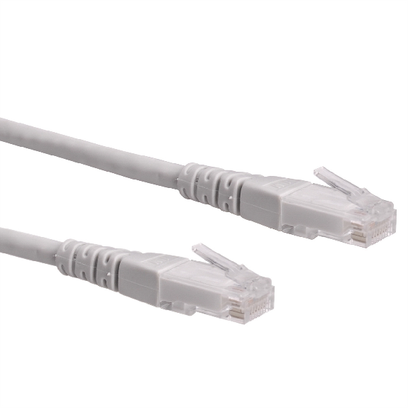 ROLINE Patchkabel Kat.6 (Class E) UTP, grau, 5 m ROLINE Patchkabel Kat.6 (Class E) UTP, grau, 5 m-Beschreibung lesen