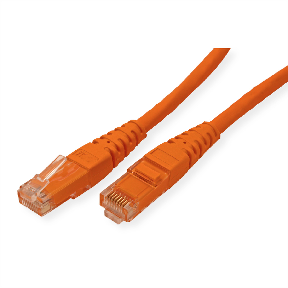 ROLINE Patchkabel Kat.6 (Class E) UTP, orange, 5 m ROLINE Patchkabel Kat.6 (Class E) UTP, orange, 5 m-Beschreibung lesen