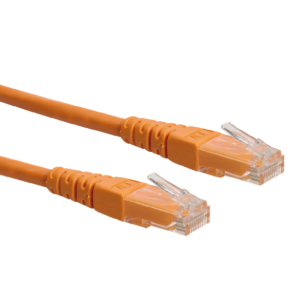 ROLINE Patchkabel Kat.6 (Class E) UTP, orange, 5 m ROLINE Patchkabel Kat.6 (Class E) UTP, orange, 5 m-Beschreibung lesen