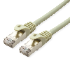 VALUE Patchkabel Kat.6A (Class EA) S/FTP (PiMF), Massivdraht, LSOH, grau, 90 m