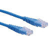 Cordon ROLINE Cat.6 (Classe E) UTP, bleu, 0,3 m Cordon ROLINE Cat.6 (Classe E) UTP, bleu, 0,3 m