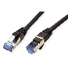 VALUE Patchkabel Kat.6A (Class EA) S/FTP (PiMF), LSOH, schwarz, 3 m