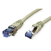 VALUE Patchkabel Kat.6A (Class EA) S/FTP (PiMF), LSOH, grau, 10 m