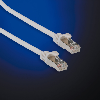 Cordon VALUE Cat.6 (Classe E) S/FTP LSOH, gris, 1 m