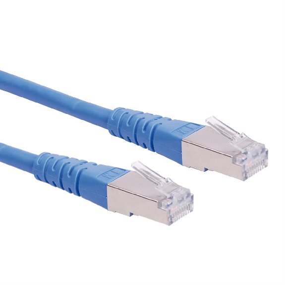 ROLINE Patchkabel Kat.6 (Class E) S/FTP (PiMF), blau, 15 m-Beschreibung lesen
