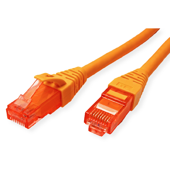 ROLINE Patchkabel Kat.6 UTP, Component Level, LSOH, orange, 1,5 m-Beschreibung lesen