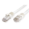 Cordon VALUE Cat.6A (Classe EA) / 10 Gigabit UTP, blanc, 20 m