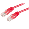 Cordon ROLINE Cat.5e (Classe D) UTP confectionné, rouge, 1 m Cordon ROLINE Cat.5e (Classe D) UTP confectionné, rouge, 1 m