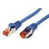 Cordon ROLINE S/FTP(PiMF) Cat.6, LSOH, Component Level, bleu, 0,3 m