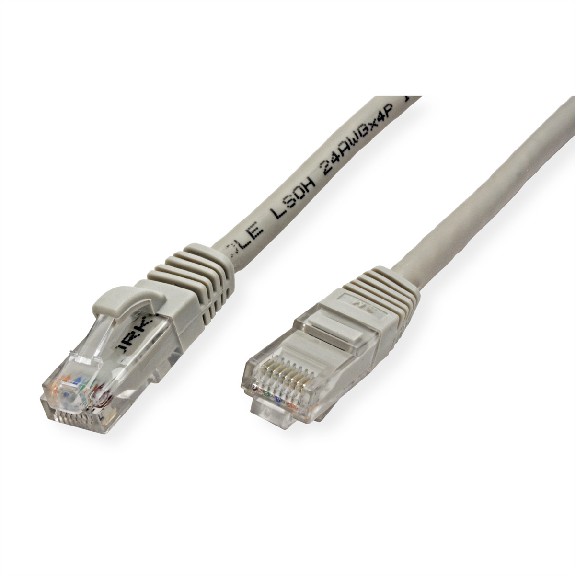 VALUE Patchkabel Kat.6 (Class E) UTP, LSOH, grau, 10 m VALUE Patchkabel Kat.6 (Class E) UTP, LSOH, grau, 10 m-Beschreibung lesen