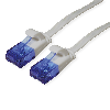 VALUE Patchkabel Kat.6A (Class EA) UTP, extra-flach, grau, 0,5 m VALUE Patchkabel Kat.6A (Class EA) UTP, extra-flach, grau, 0,5 m