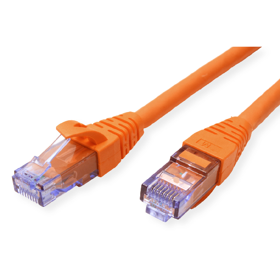Cordon ROLINE UTP Cat.6A / 10 Gigabit, Component Level, LSOH, orange, 20 m Cordon ROLINE UTP Cat.6A / 10 Gigabit, Component Level, LSOH, orange, 20 m-Lire la description