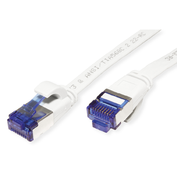 VALUE Patchkabel Kat.6A (Class EA) FTP, extra-flach, weiß, 3 m VALUE Patchkabel Kat.6A (Class EA) FTP, extra-flach, weiß, 3 m-Beschreibung lesen