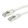 ROLINE S/FTP-Kabel Kat.7, LSOH, mit RJ-45 Steckern (500 MHz / Class EA), grau, 2 m